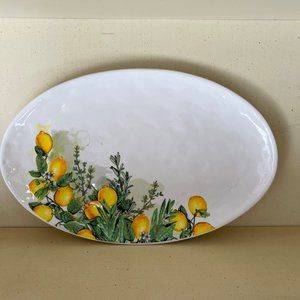 NEW Sullivans Hill Country Lemon Platter